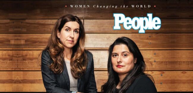 People magazine’s “Women Changing the World” in 2020